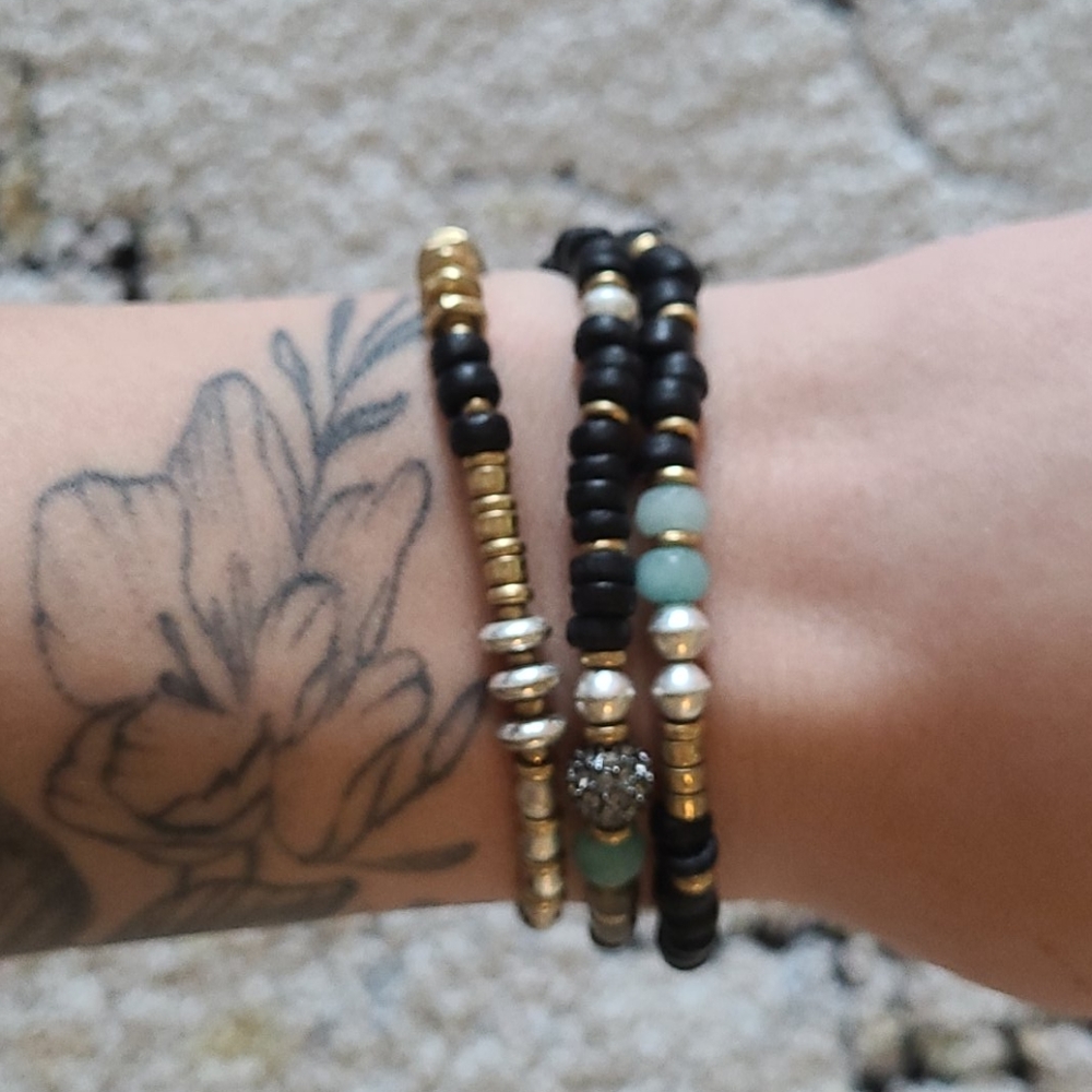 Stella & Dot Nomad Stretch Bracelets